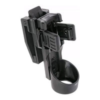 Holster Tactique Ceinturon - Pour tête de lampe de 34mm - Klarus GL4 et ST15R