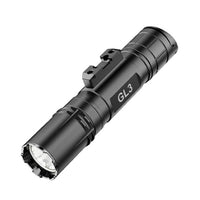 GL3 2100 Lumens Tactical Flashlight – Rechargeable + M-LOK support + TRC1